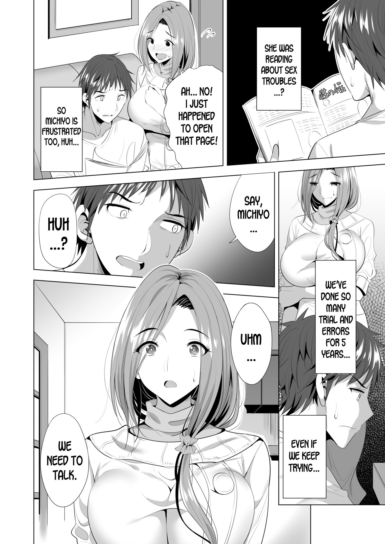 Hentai Manga Comic-Swapping Training-Read-9